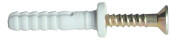 TRACON TB525 Beüthető tipli+csavar, szürke 5x25mm (TB525)