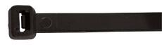 TRACON 371PR Normál kábelkötegelő, fekete 370×3.6mm, D=5-108mm, PA6.6 (371PR)