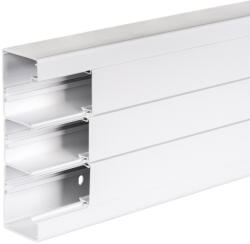 Schneider Electric Schneider ISM10500P OPTILINE 45 kábelcsatorna fedéllel 185x55 mm, műanyag, polárfehér (ISM10500P)