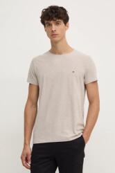 Tommy Hilfiger t-shirt bordó, férfi, sima, MW0MW10800 - szürke XL