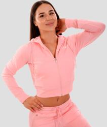 GymBeam Дамски суичър TRN Zip-Up Pink XS