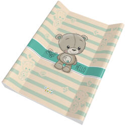  Babastar merev pelenkázó lap 50*80 cm - türkiz maci + pillangó