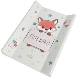  Babastar merev pelenkázó lap 50*80 cm - levendula csillagos róka - babastar