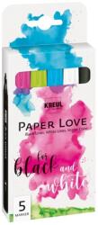 Markere Paper Love Kreul, set 5 buc