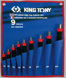  King Tony 9 részes csapkiütő készlet (2-14mm) 1009GPN/1009GRN (1009GPN)