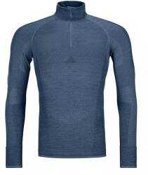 ORTOVOX Tricou pentru bărbați Merino 230 Competition Zip Neck Ortovox - petrol blue mărimi îmbrăcăminte L (2-07780-L)