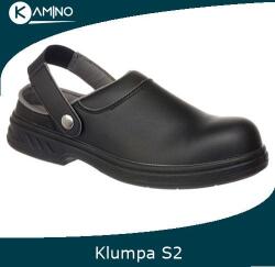 Portwest Fw82 vízálló munkavédelmi klumpa, sarokpántos, s2 (FW82BKR47)