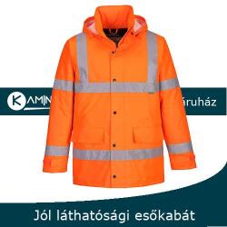 Portwest S460 jól láthatósági télikabát (S460ORRXXL)
