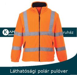 Portwest F300 jól láthatósági polár pulóver (F300ORRS)