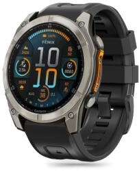 Tech-Protect Silicone szíj Garmin Fenix 5x / 5x Plus / 6x / 6x Pro / 7x / 8 51mm, black