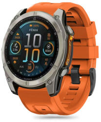 Tech-Protect Silicone szíj Garmin Fenix 5x / 5x Plus / 6x / 6x Pro / 7x / 8 51mm, orange