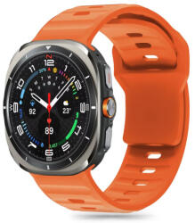 Tech-Protect Silicone Line szíj Samsung Galaxy Watch Ultra 47mm, orange