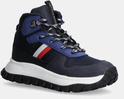 Tommy Hilfiger télicipő sötétkék, T3B9-33680 - sötétkék 30