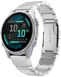 PÁNCÉL GYORSKIOLDÁS Fém szíj Garmin Fenix 8 43mm ezüsthöz