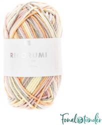 Rico Ricorumi Print 001 Pink-Yellow - rózsaszín-sárga pamut fonal