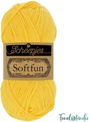 Scheepjes Softfun 2518 Canary - citromsárga fonal