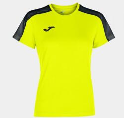 Joma ACADEMY T-SHIRT dressz fluo sárga fekete 2XS