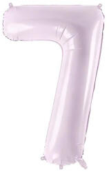 Partydeco Számos lufi 28" 72cm óriás világoslila szám, számjegy 7-es (LUFI957146)
