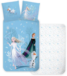  Disney Jégvarázs Snowing Day ágyneműhuzat 140×200cm, 70×90 cm (BRM017092) - szukits