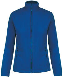 Kariban Női MAUREEN cipzáras polár pulóver, Kariban KA907, Royal Blue-XS (ka907ro-xs)