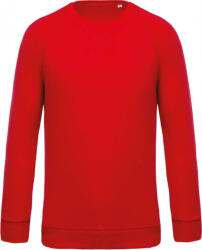 Kariban KA480 MEN'S ORGANIC COTTON CREW NECK RAGLAN SLEEVE SWEATSHIRT (ka480re-s)