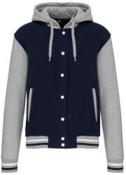 Kariban KA4003 UNISEX TEDDY JACKET WITH HOOD (ka4003nv/oxg/wh-l)