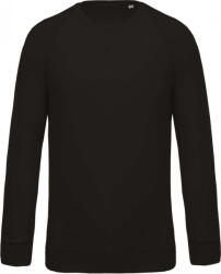 Kariban KA480 MEN'S ORGANIC COTTON CREW NECK RAGLAN SLEEVE SWEATSHIRT (ka480bl-s)