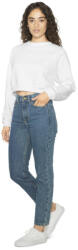 American Apparel AARSAF3451 WOMEN'S FLEX FLEECE CROP PULLOVER (aarsaf3451dhgr-l)