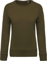 Kariban KA481 LADIES’ ORGANIC COTTON CREW NECK RAGLAN SLEEVE SWEATSHIRT (ka481mgn-s)