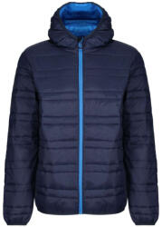 Regatta RETRA530 HOODED PACKAWAY FIREDOWN JACKET (retra530nv/fbl-s)