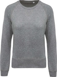 Kariban KA481 LADIES’ ORGANIC COTTON CREW NECK RAGLAN SLEEVE SWEATSHIRT (ka481grh-2xl)