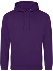 Just Hoods AWJH001 COLLEGE HOODIE (awjh001pu-2xl)