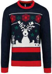Kariban KA9010 UNISEX CREW NECK CHRISTMAS JUMPER (ka9010nnv-s)