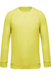 Kariban KA480 MEN'S ORGANIC COTTON CREW NECK RAGLAN SLEEVE SWEATSHIRT (ka480ley-l)