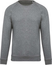 Kariban KA480 MEN'S ORGANIC COTTON CREW NECK RAGLAN SLEEVE SWEATSHIRT (ka480grh-xl)