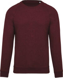 Kariban KA480 MEN'S ORGANIC COTTON CREW NECK RAGLAN SLEEVE SWEATSHIRT (ka480wnh-2xl)