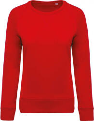 Kariban KA481 LADIES’ ORGANIC COTTON CREW NECK RAGLAN SLEEVE SWEATSHIRT (ka481re-l)