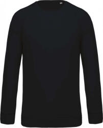Kariban KA480 MEN'S ORGANIC COTTON CREW NECK RAGLAN SLEEVE SWEATSHIRT (ka480nv-s)