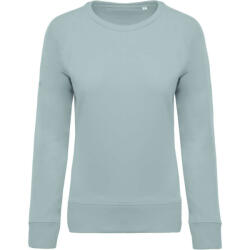Kariban KA481 LADIES’ ORGANIC COTTON CREW NECK RAGLAN SLEEVE SWEATSHIRT (ka481sngr-xs)
