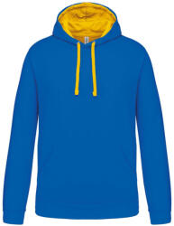 Kariban KA446 MEN'S CONTRAST HOODED SWEATSHIRT (ka446lro/ye-2xl)
