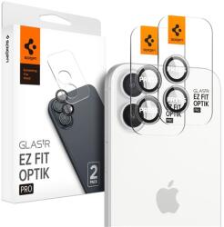 Spigen OPTIK PRO kameravédő üveg 2db (9H, csak lencse) ÁTLÁTSZÓ Apple iPhone 16, iPhone 16 Plus (AGL08531)