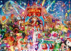 Bluebird Puzzle - Puzzle Stewart: O noapte la circ - 500 piese Puzzle