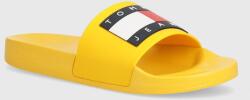 Tommy Jeans papucs POOL SLIDE ESS fekete, férfi, EM0EM01191 - sárga Férfi 42