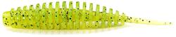 FishUp Vierme siliconic FISHUP Tanta 6.1cm, culoare nr. 055 Chartreuse/Black, 8buc/plic (4820194852041)