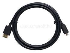 OBSBOT HDMI micro D -> HDMI 1.4 M/M video kábel 1.5m fekete (OCB-2303-CT) (OCB-2303-CT)