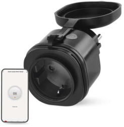 EMOS P5534 Gosmart okos konnektor, 250V/16A, 3680W, ZigBee 3.0, fekete (IP-3010S) (P5534)