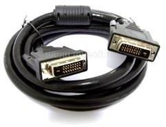 DVI-D M/M video jelkábel 3m dual link fekete (XDVIKABDVIDUAL3) (XDVIKABDVIDUAL3)