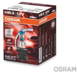OSRAM Bec 12V Hb3 60 W Night Breaker Laser Nextgen +150% Osram (CO9005NL)