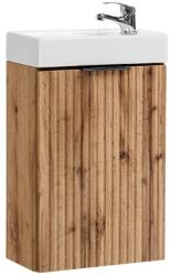 Comad Set dulap Comad Adel Oak ADEL OAK 82-40-B-1D, lavoar Comad Veda UM-VEDEA40 (SETADOVEDEA40CM)