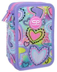 COOLPACK Jumper3 - Pastel Heart 3 emeletes töltött tolltartó (F067832) (67832CP)